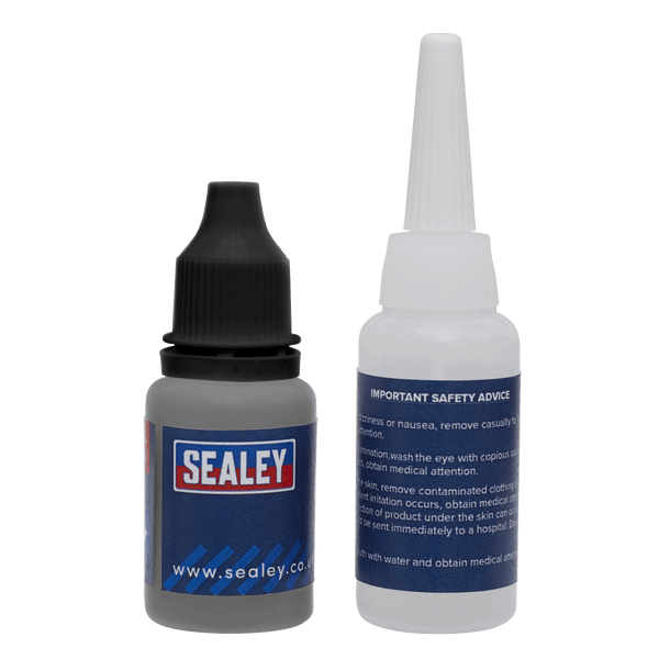 Sealey Glues, Adhesives & Sealants Fast-Fix Black Filler & Adhesive-SCS908 5054511511031 SCS908 - Buy Direct from Spare and Square