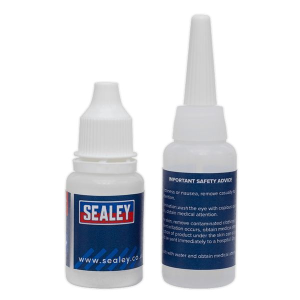 Sealey Glues, Adhesives & Sealants Fast-Fix Clear Filler & Adhesive-SCS906 5054511510157 SCS906 - Buy Direct from Spare and Square