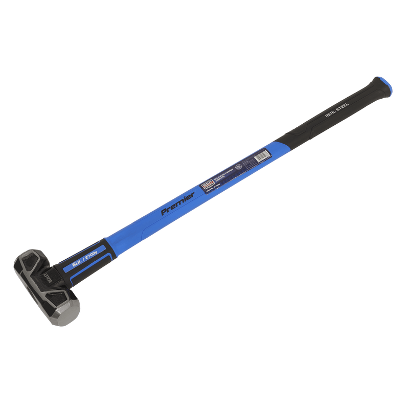 Sealey Hammers 6lb Sledge Hammer with Fibreglass Shaft-SLHG06 5054511611786 SLHG06 - Buy Direct from Spare and Square