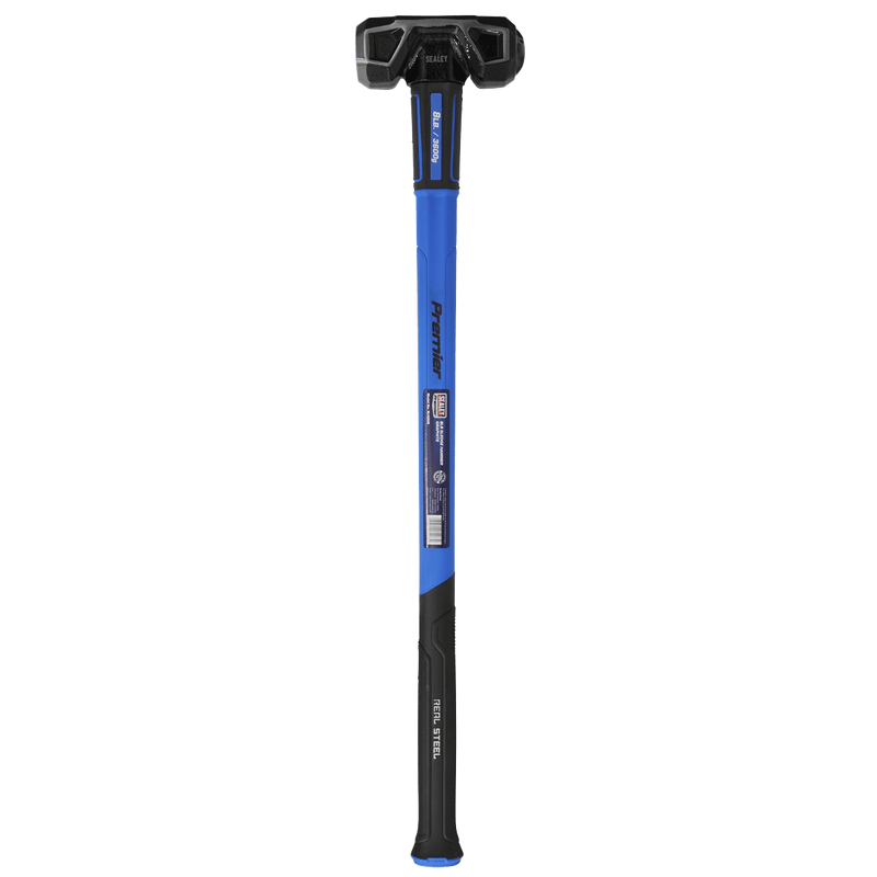 Sealey Hammers 8lb Sledge Hammer with Fibreglass Shaft-SLHG08 5054511611779 SLHG08 - Buy Direct from Spare and Square