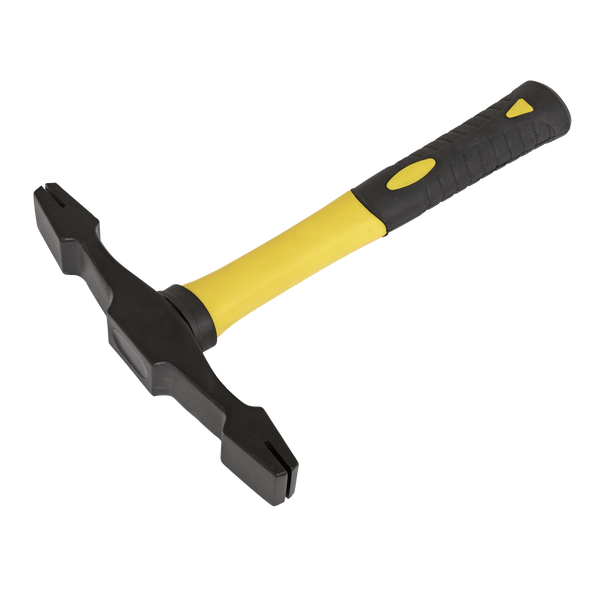 Sealey Hammers Double Ended Scutch Hammer with Fibreglass Handle-SR707 5054630150142 SR707 - Buy Direct from Spare and Square
