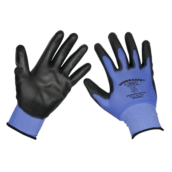 Sealey Hand Protection Lightweight Precision Grip Gloves (X-Large) - Pack of 12 Pairs-9117XL/12 5055257203235 9117XL/12 - Buy Direct from Spare and Square
