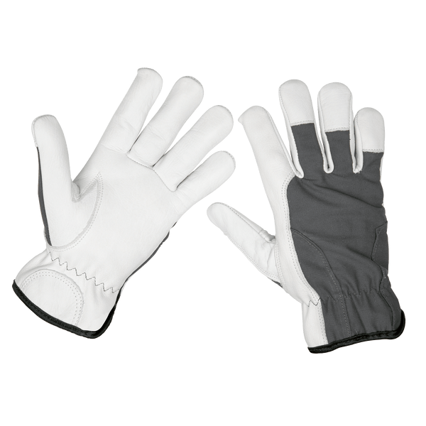 Sealey Hand Protection Super Cool Hide Gloves Large - Pair-9136L 5054630024283 9136L - Buy Direct from Spare and Square