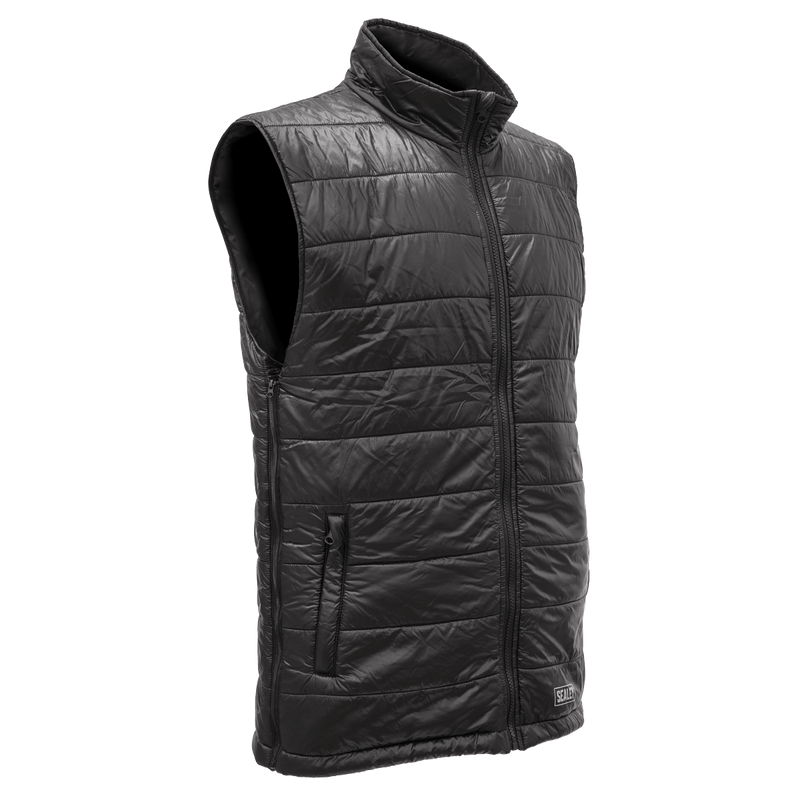 Sealey Heated Clothing 5V Heated Puffy Gilet - 44" to 52" Chest with Power Bank 20Ah-HG02KIT 5054630264948 HG02KIT - Buy Direct from Spare and Square