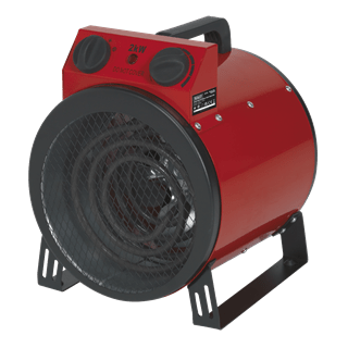 Sealey Heater 2000w Industrial Fan Heater - Thermostat Control EH2001 - Buy Direct from Spare and Square
