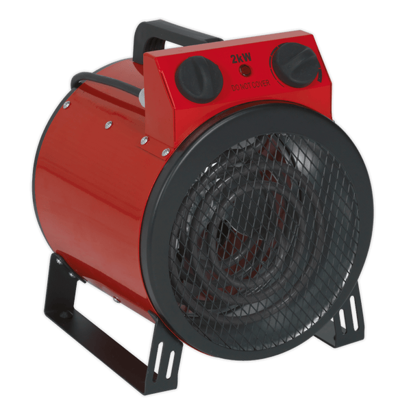Sealey Heater 2000w Industrial Fan Heater - Thermostat Control EH2001 - Buy Direct from Spare and Square