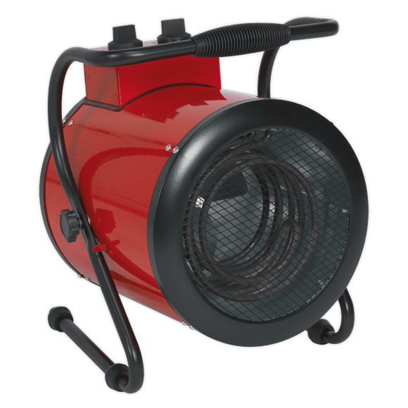 Sealey Heater 3000w Industrial Fan Heater - Thermostat Control - 2 Heat Settings EH3001 - Buy Direct from Spare and Square