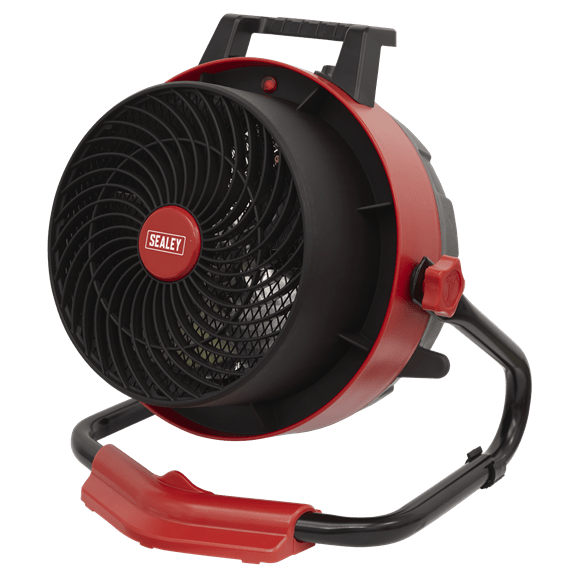 Sealey Heater 3000w Industrial Fan Heater - Thermostat Control - Hot and Cold Air FH3000 - Buy Direct from Spare and Square