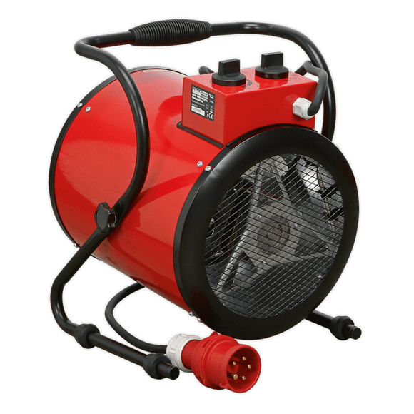 Sealey Heater 5000w Industrial Fan Heater - Thermostat Control - 3-Phase 415v EH5001 - Buy Direct from Spare and Square