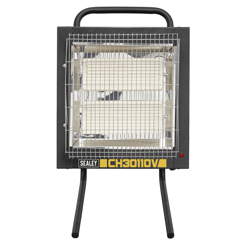 Sealey Heaters 1.2/2.4kW Ceramic Heater - 110V-CH30110V 5054630060380 CH30110V - Buy Direct from Spare and Square