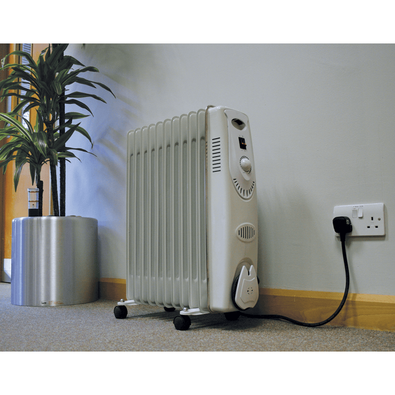 Sealey Heaters 2500W 11-Element Oil-Filled Radiator-RD2500 5024209363303 RD2500 - Buy Direct from Spare and Square