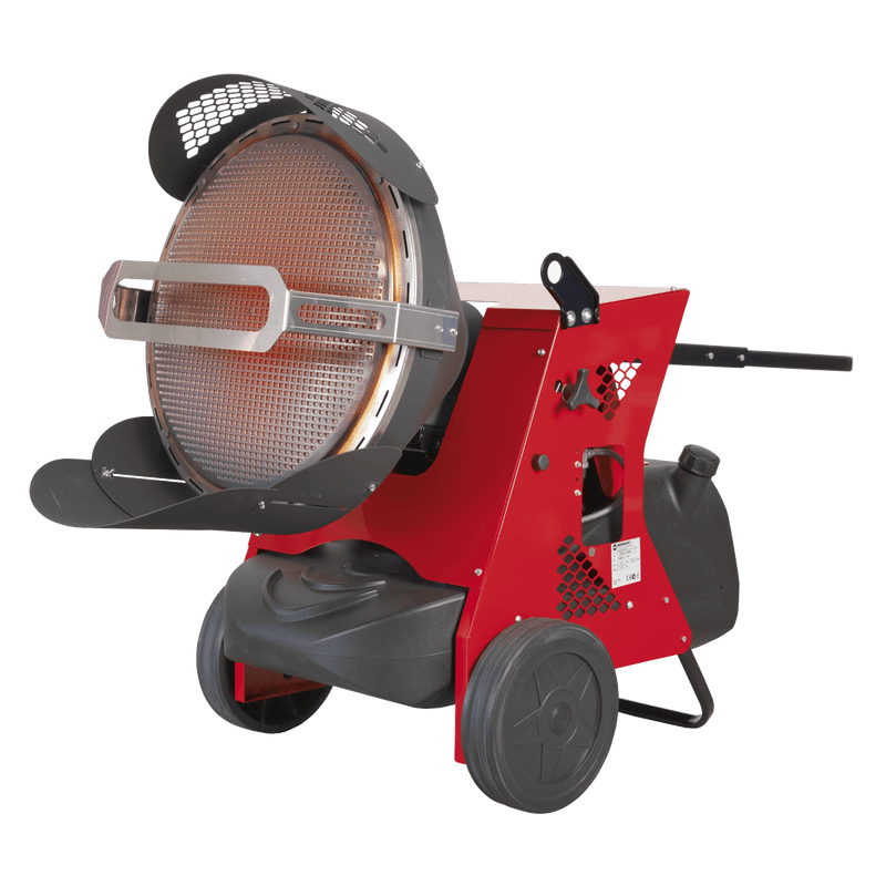 Sealey Heaters 45.5kW Infrared Paraffin/Kerosene/Diesel Heater-IR55 5054511778120 IR55 - Buy Direct from Spare and Square