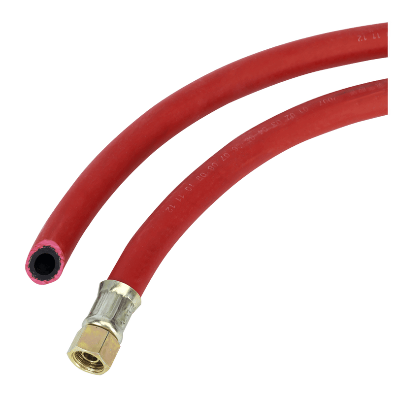 Sealey Hose Individual 10m x Ø8mm Air Hose with 1/4"BSP Unions-AHC10 5054630184628 AHC10 - Buy Direct from Spare and Square
