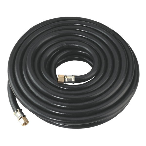 Sealey Hose Individual 10m x Ø8mm Heavy-Duty Air Hose with 1/4"BSP Unions-AH10RX 5054630184413 AH10RX - Buy Direct from Spare and Square