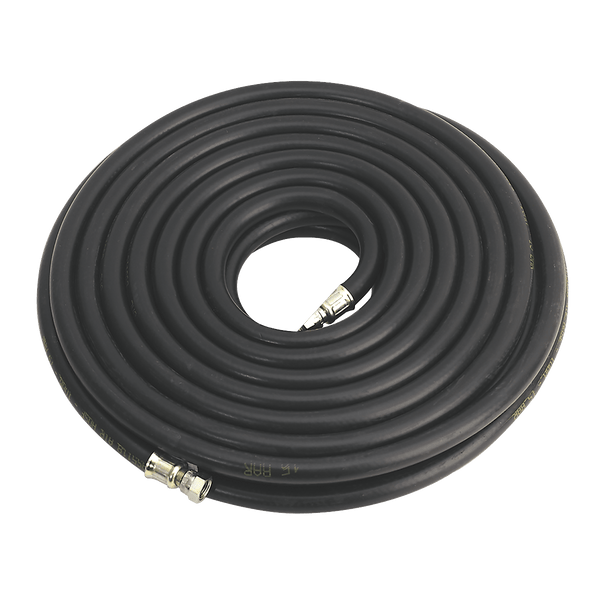 Sealey Hose Individual 15m x Ø10mm Heavy-Duty Air Hose with 1/4"BSP Unions-AH15RX/38 5054630184581 AH15RX/38 - Buy Direct from Spare and Square