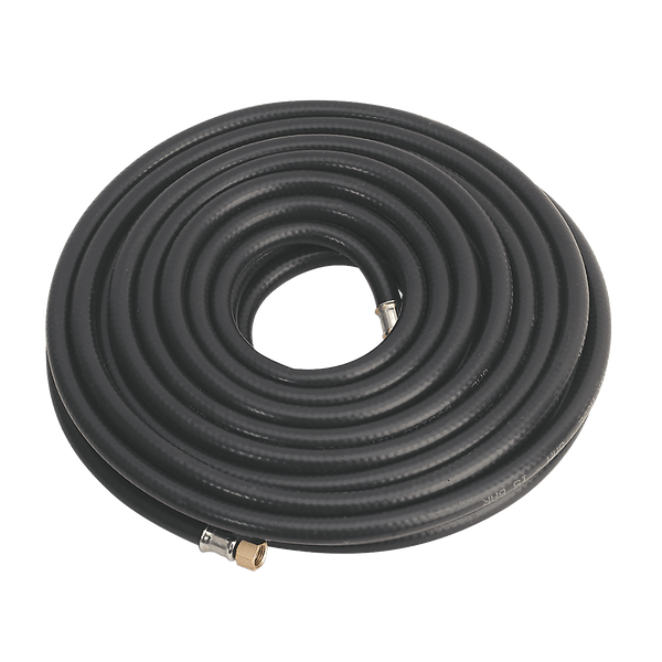 Sealey Hose Individual 15m x Ø8mm Heavy-Duty Air Hose with 1/4"BSP Unions-AH15RX 5054630184246 AH15RX - Buy Direct from Spare and Square