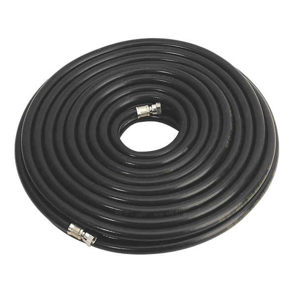 Sealey Hose Individual 20m x Ø10mm Heavy-Duty Air Hose with 1/4"BSP Unions-AH20RX/38 5054630184062 AH20RX/38 - Buy Direct from Spare and Square