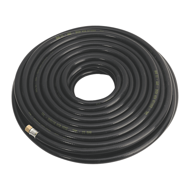 Sealey Hose Individual 20m x Ø8mm Heavy-Duty Air Hose with 1/4"BSP Unions-AH20RX 5054630184338 AH20RX - Buy Direct from Spare and Square
