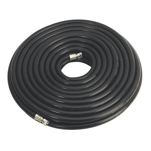 Sealey Hose Individual 30m x Ø10mm Heavy-Duty Air Hose with 1/4"BSP Unions-AH30RX/38 5054630184154 AH30RX/38 - Buy Direct from Spare and Square