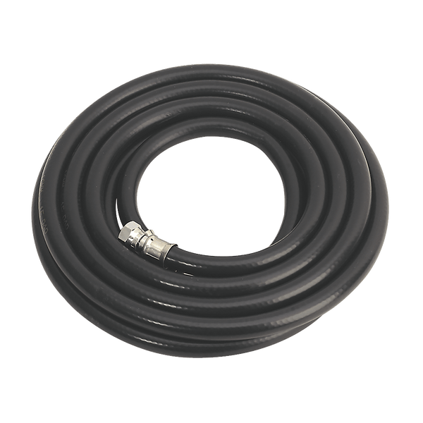 Sealey Hose Individual 5m x Ø10mm Heavy-Duty Air Hose with 1/4"BSP Unions-AH5RX/38 5054630185205 AH5RX/38 - Buy Direct from Spare and Square