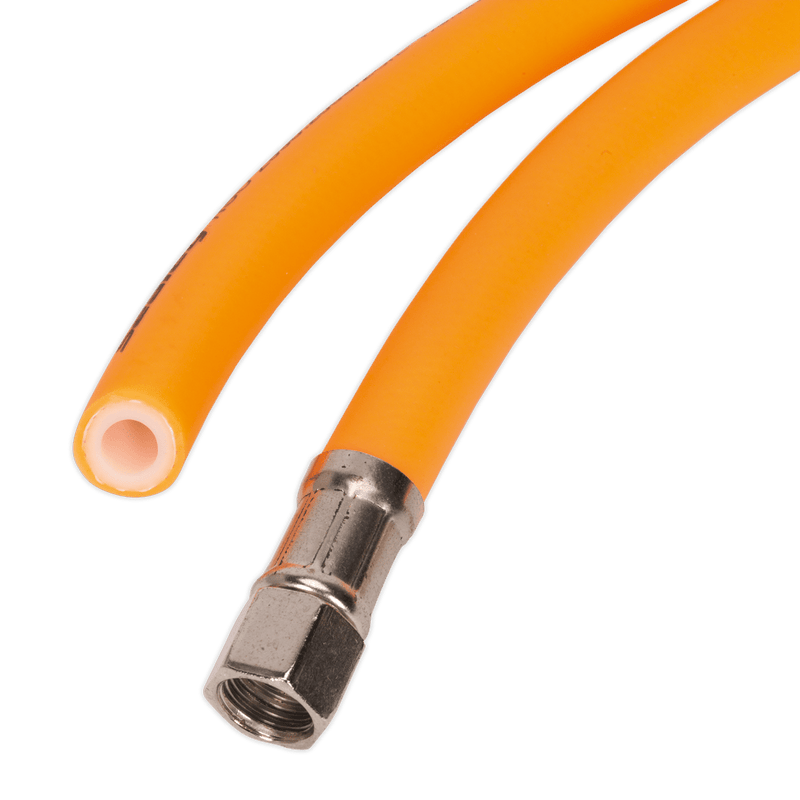 Sealey Hose Individual 5m x Ø10mm High-Visibility Hybrid Air Hose with 1/4"BSP Unions-AHHC538 5054511144499 AHHC538 - Buy Direct from Spare and Square