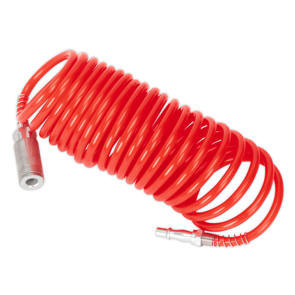 Sealey Hose Individual 5m x Ø5mm PE Coiled Air Hose-SA305 5054511533941 SA305 - Buy Direct from Spare and Square
