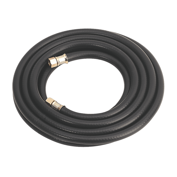 Sealey Hose Individual 5m x Ø8mm Heavy-Duty Air Hose with 1/4"BSP Unions-AH5RX 5054630184741 AH5RX - Buy Direct from Spare and Square