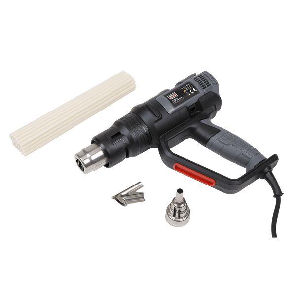Sealey Hot Air Guns Plastic Welding Kit including HS102 Hot Air Gun-HS102K 5054511662672 HS102K - Buy Direct from Spare and Square