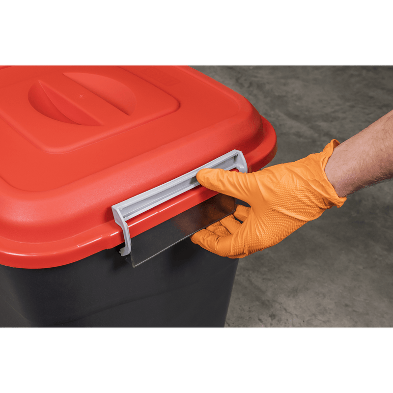 Sealey Janitorial 75L Refuse/Storage Bin - Red-BM75R 5054630092398 BM75R - Buy Direct from Spare and Square