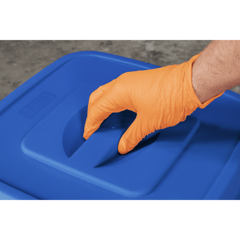 Sealey Janitorial 95L Refuse/Storage Bin - Blue-BM95B 5054630092404 BM95B - Buy Direct from Spare and Square