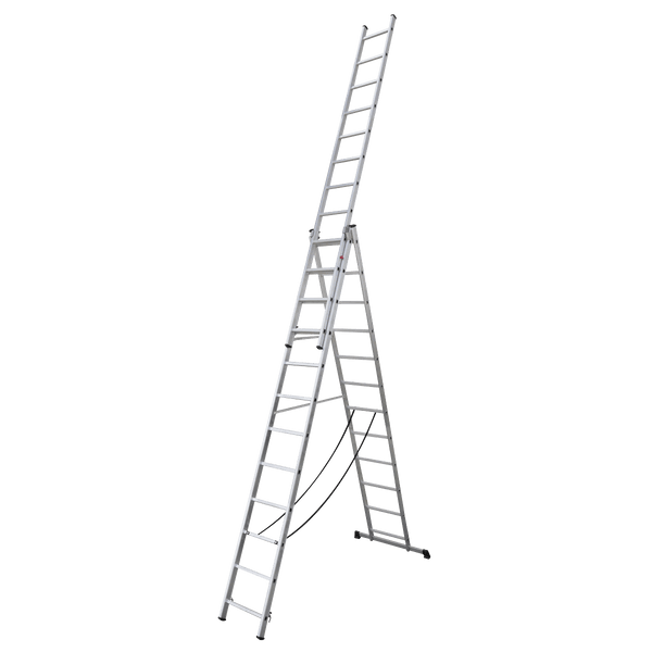 Sealey Ladders Aluminium Extension Combination Ladder 3x12 EN 131-ACL312 5054630229213 ACL312 - Buy Direct from Spare and Square