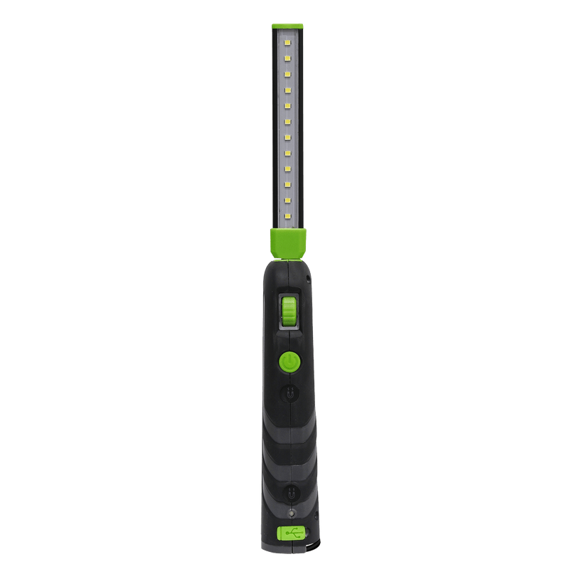 Sealey LED Inspection Lamps 5W & 1W SMD LED Rechargeable Slim Folding Inspection Light-LED1801 5054511666328 LED1801 - Buy Direct from Spare and Square