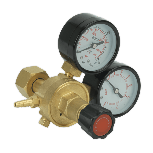 Sealey MIG Accessories MIG Gas Regulator 2 Gauge Industrial-REG/MT 5024209144469 REG/MT - Buy Direct from Spare and Square