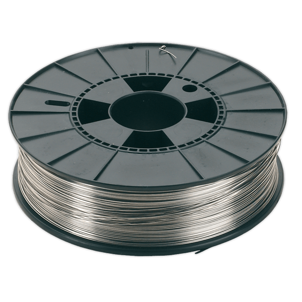 Sealey MIG Accessories Stainless Steel MIG Wire 5kg 0.8mm 308(S)93 Grade-MIG/5K/SS08 5024209663380 MIG/5K/SS08 - Buy Direct from Spare and Square