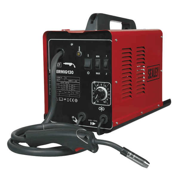 Sealey MIG Welders 130A Mini MIG Portable MIG Welder-SUPERMIG130 5051747575202 SUPERMIG130 - Buy Direct from Spare and Square