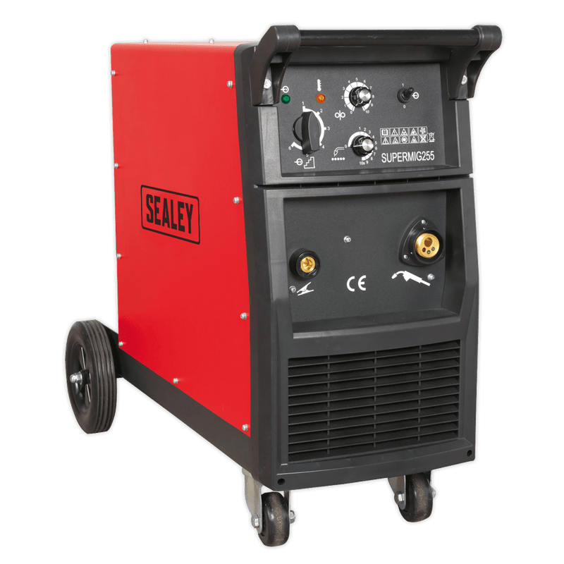 Sealey MIG Welders 250A Professional MIG Welder with Binzel® Euro Torch-SUPERMIG255 5051747706347 SUPERMIG255 - Buy Direct from Spare and Square