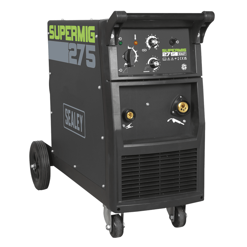 Sealey MIG Welders 270A Professional MIG Welder with Binzel® Euro Torch-SUPERMIG275 5054630059469 SUPERMIG275 - Buy Direct from Spare and Square