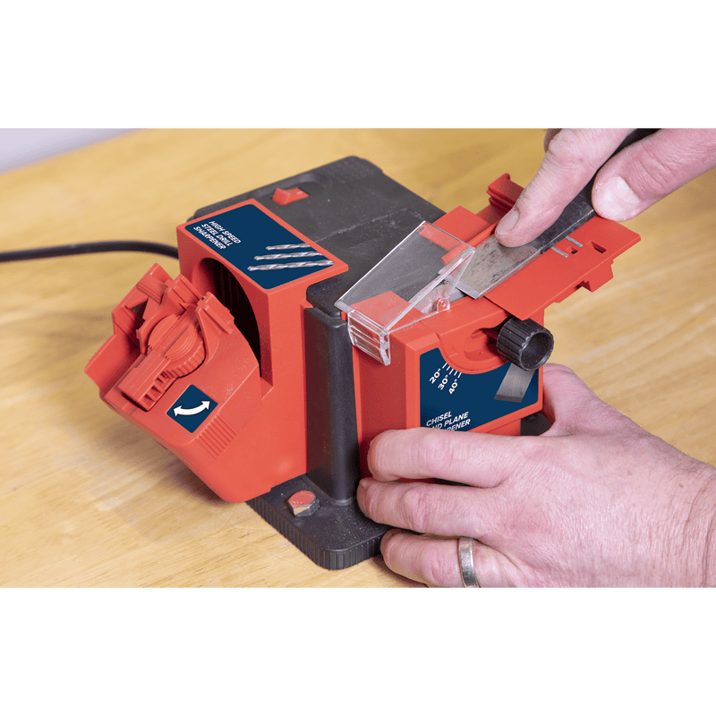 Sealey Miscellaneous Bench Mounting Multipurpose Sharpener-SMS2004 5054511731248 SMS2004 - Buy Direct from Spare and Square