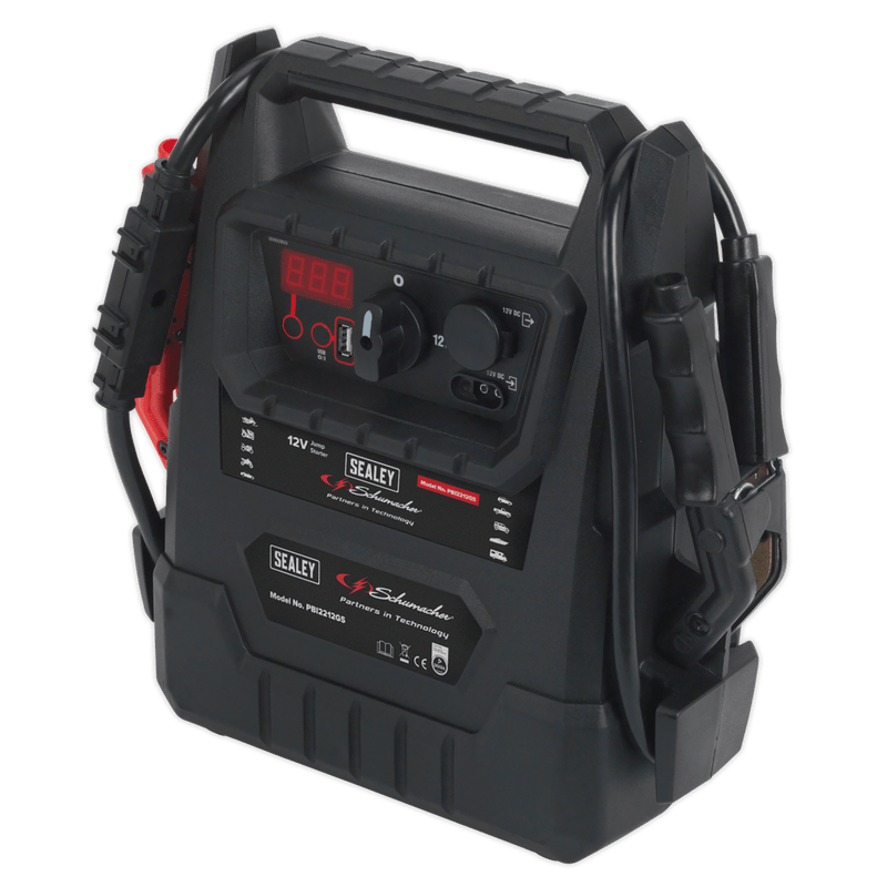 Sealey Mobile Power Systems Schumacher® 2300A 12V RoadStart® Emergency Jump Starter - DEKRA Approved-PBI2212GS 5054511232523 PBI2212GS - Buy Direct from Spare and Square