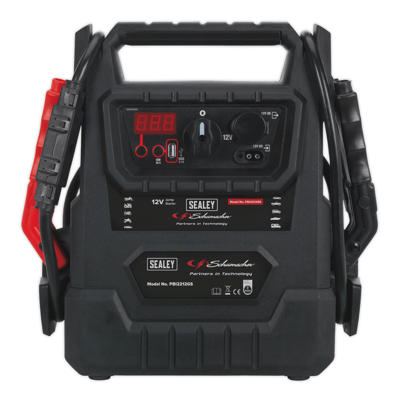 Sealey Mobile Power Systems Schumacher® 2300A 12V RoadStart® Emergency Jump Starter - DEKRA Approved-PBI2212GS 5054511232523 PBI2212GS - Buy Direct from Spare and Square
