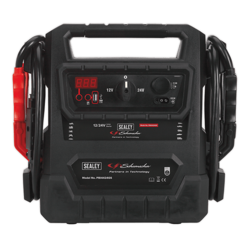 Sealey Mobile Power Systems Schumacher® 4600A 12/24V RoadStart® Emergency Jump Starter - DEKRA Approved-PBI4424GS 5054511232530 PBI4424GS - Buy Direct from Spare and Square