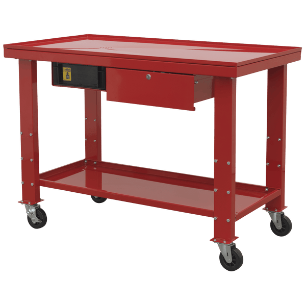 Sealey Mobile Workbenches Mobile Engine Repair Workbench-AP1200MW 5054511970753 AP1200MW - Buy Direct from Spare and Square