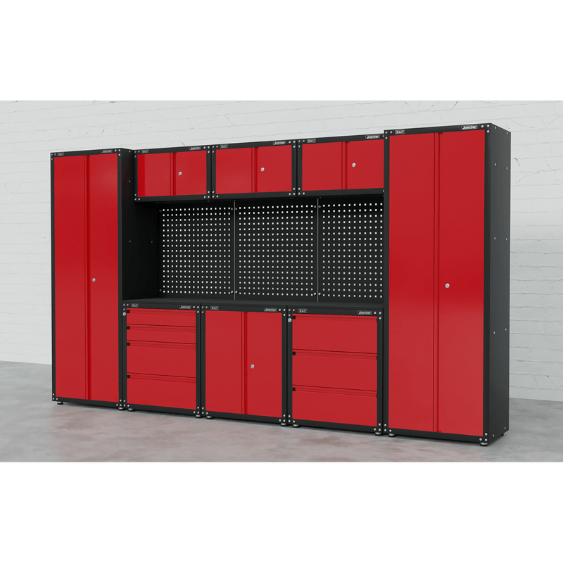 Sealey Modular Storage Systems American PRO® 3.3m Storage System-APMS80COMBO1 5054511318500 APMS80COMBO1 - Buy Direct from Spare and Square