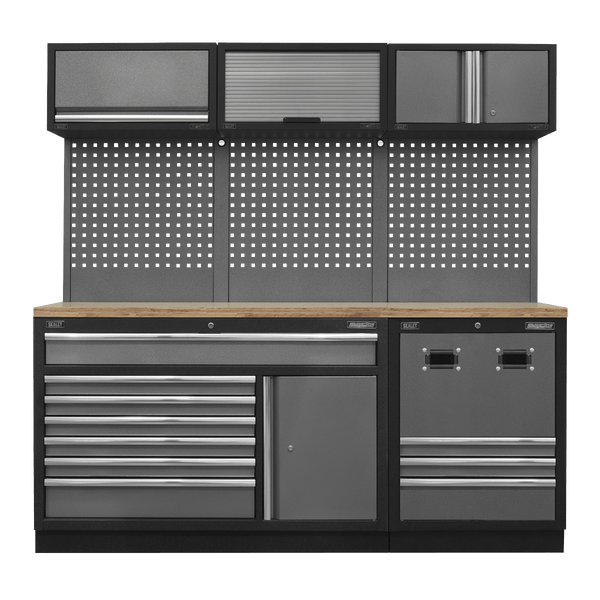 Sealey Modular Storage Systems Modular Storage System Combo - Pressed Wood Worktop-APMSSTACK14W 5054630001055 APMSSTACK14W - Buy Direct from Spare and Square