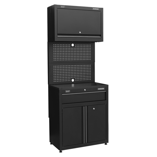 Sealey Modular Storage Systems Rapid-Fit 1 Drawer Cabinet & Wall Cupboard-APMS2HFPD 5054511744828 APMS2HFPD - Buy Direct from Spare and Square