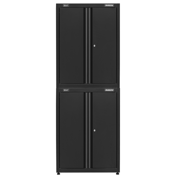 Sealey Modular Storage Systems Rapid-Fit Dual Stacking Cabinets-APMS2HFPS 5054511744880 APMS2HFPS - Buy Direct from Spare and Square