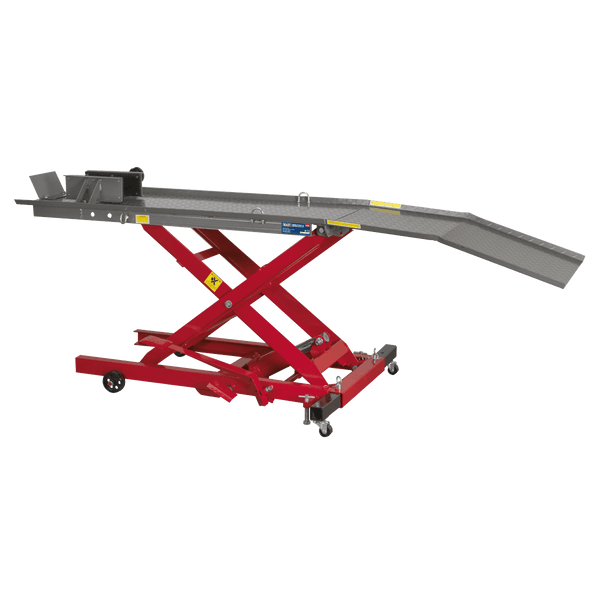 Sealey Motorcycle Lifts & Work Tables 365kg Hydraulic Motorcycle Lift-MC365 5024209628464 MC365 - Buy Direct from Spare and Square