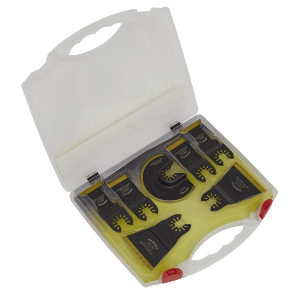 Sealey Multi-Tool Consumables 7pc Multi-Tool Blade Set - Metal & Wood-WMTSET 5055257211919 WMTSET - Buy Direct from Spare and Square