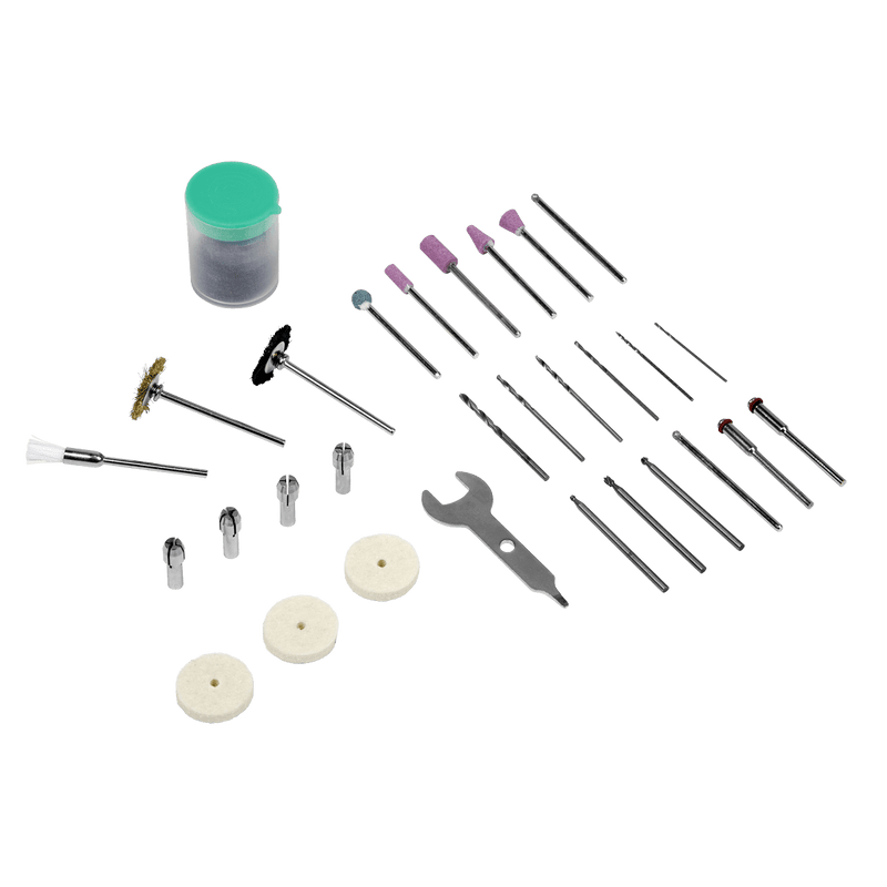 Sealey Multi-Tools 10.8V SV10.8 Series Cordless Multipurpose Mini Grinder & 50pc Accessory Kit - Body Only-CP108VMGBO 5054630033049 CP108VMGBO - Buy Direct from Spare and Square