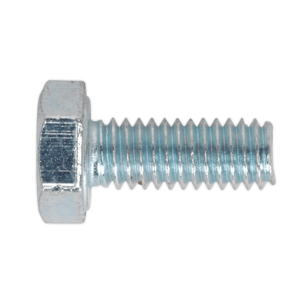 Sealey Nuts & Bolts HT Setscrew M4 x 16mm - 8.8 Zinc DIN 933 - Pack of 50-SS416 5054511061796 SS416 - Buy Direct from Spare and Square